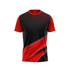 Red Round Neck Half Sleeve Tshirt NextprintrE115