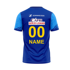 Next Print Customised Pro Kabaddi Bengal Warriors 2025 Jersey.