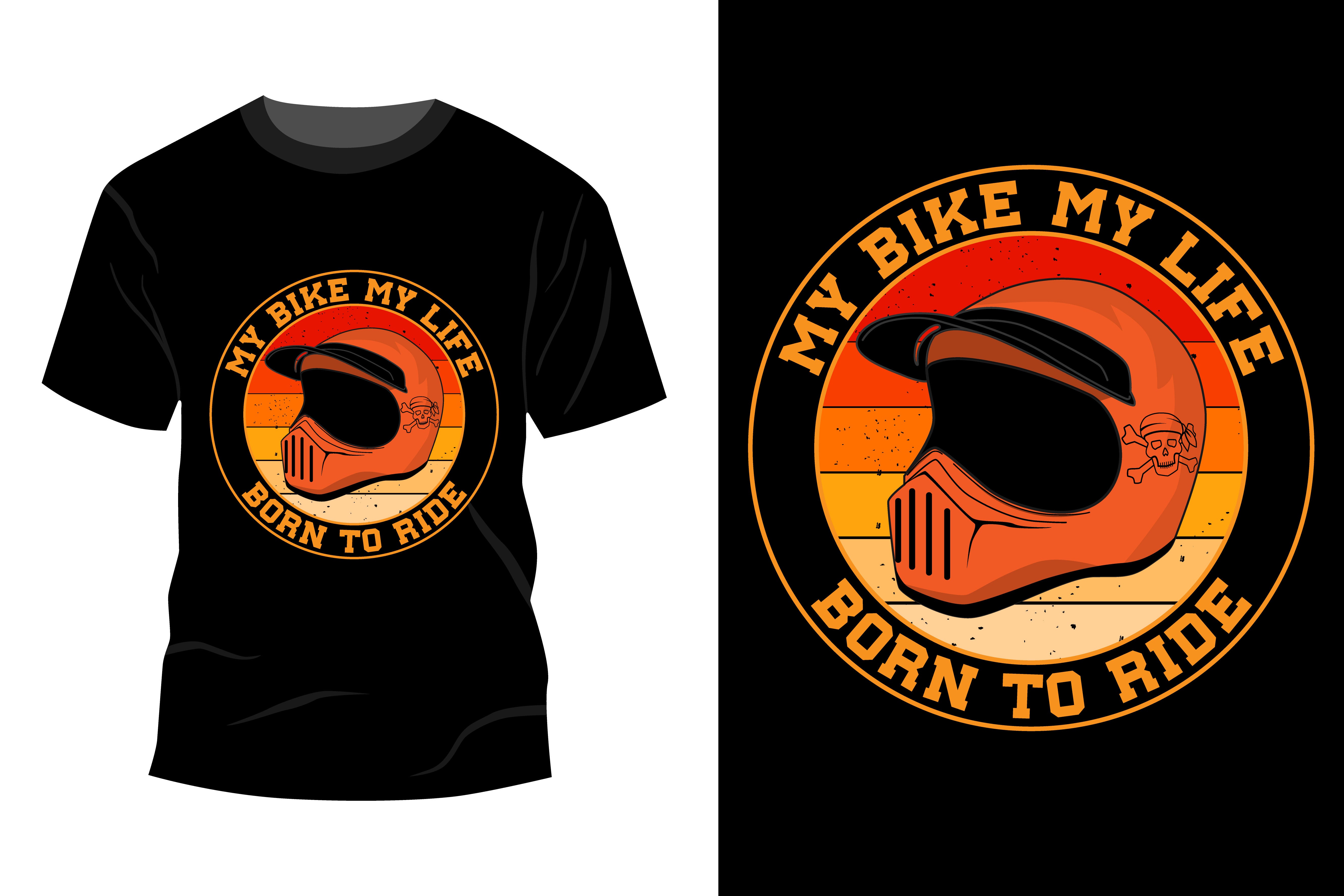 My Bike My Life Born To Ride Next Print