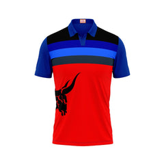 Next Print Customised Polo Neck Royalblue Jersey NPTS55