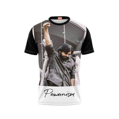 Nextprint Pawan kalyan handsup photo printed tshirt