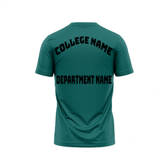 Round Neck T-Shirt College name and Department Name Printed