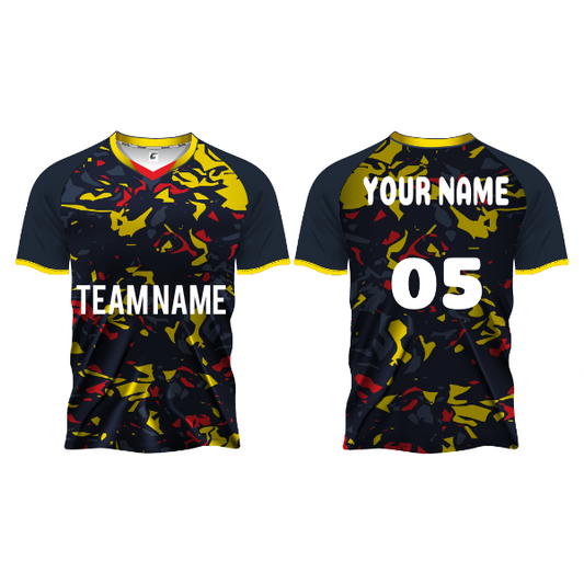 Next Print Customised  Round Neck Jersey With Name & Number. NP0000S40