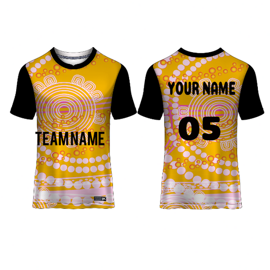 Next Print Customised  Round Neck Jersey With Name & Number. NP0000S36
