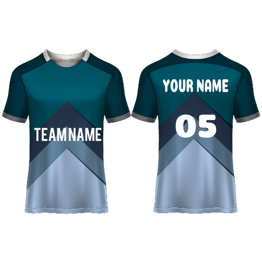 Next Print Customised  Round Neck Jersey With Name & Number. NP0000S35