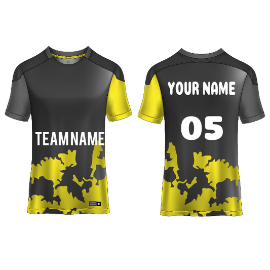Next Print Customised  Round Neck Jersey With Name & Number. NP0000S34