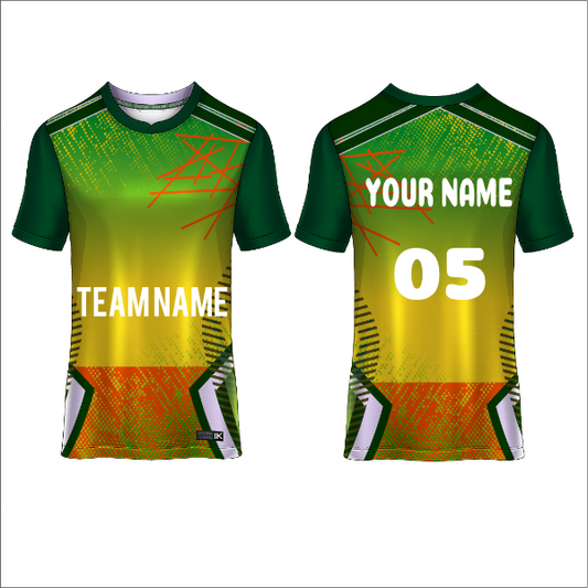 Next Print Customised  Round Neck Jersey With Name & Number. NP0000S33