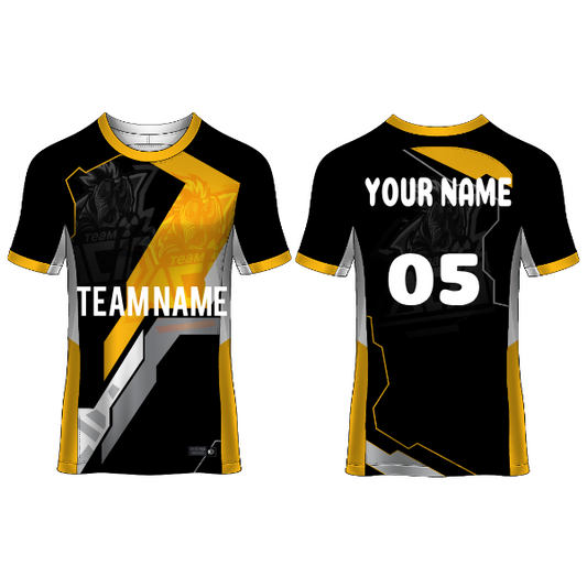 Next Print Customised  Round Neck Jersey With Name & Number. NP0000S32