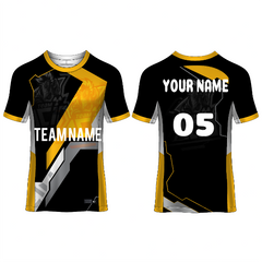 Next Print Customised  Round Neck Jersey With Name & Number. NP0000S32