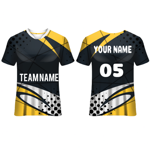 Next Print Customised  Round Neck Jersey With Name & Number. NP0000S31