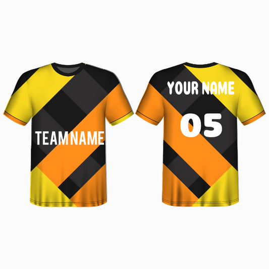 Next Print Customised Round Neck Jersey With Name & Number. NP0000S29