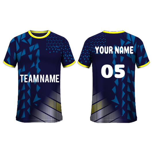 Next Print Customised Round Neck Jersey With Name & Number. NP0000S26