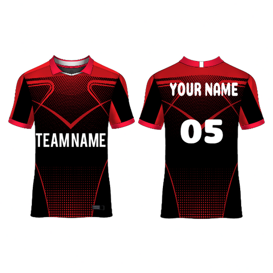 Next Print Customised  Round Neck Jersey With Name & Number. NP0000S23