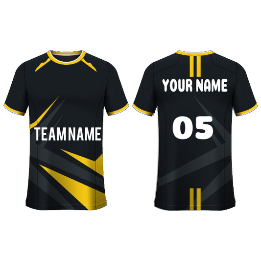 Next Print Customised  Round Neck Jersey With Name & Number. NP0000S21