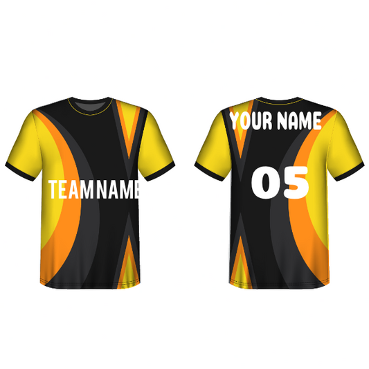 Next Print Customised  Round Neck Jersey With Name & Number. NP0000S37