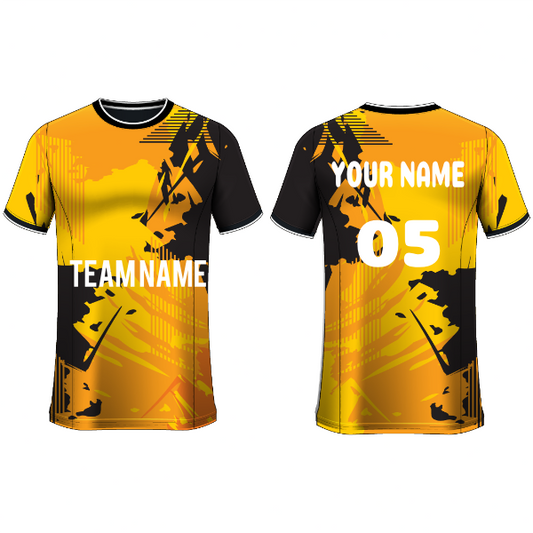 Next Print Customised  Round Neck Jersey With Name & Number. NP0000S18