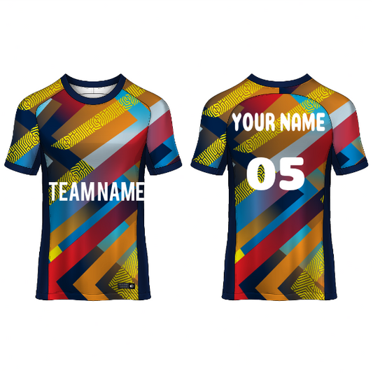 Next Print Customised Round NeckJersey With Name & Number. NP0000S11