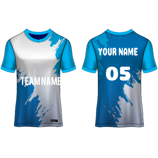 Next Print Customised  Round Neck Jersey With Name & Number. NP0000S8
