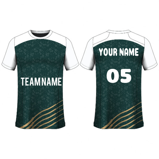 Next Print Customised  Round Neck Jersey With Name & Number. NP0000S50