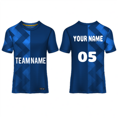 Next Print Customised Round Neck Jersey With Name & Number. NP0000S59