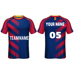 Next Print Customised Round Neck Jersey With Name & Number. NP0000S77