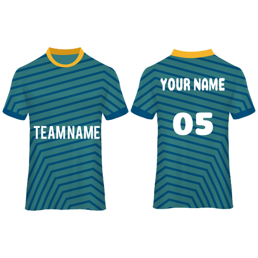 Next Print Customised  Round Neck Jersey With Name & Number. NP0000S52
