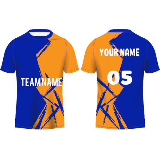 Next Print Customised  Round Neck Jersey With Name & Number. NP0000S79