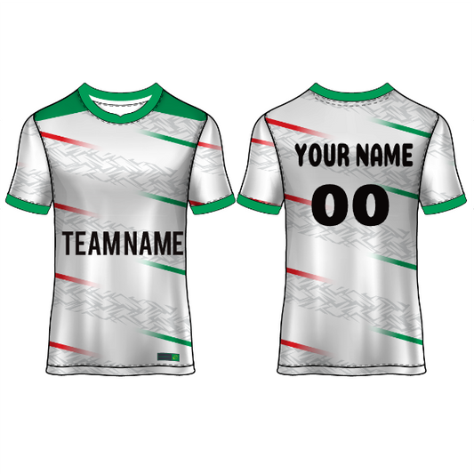 Next Print Customised  Round Neck Jersey With Name & Number. NP0000S86