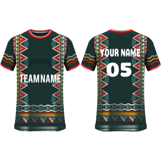 Next Print Customised  Round Neck Jersey With Name & Number. NP0000S87