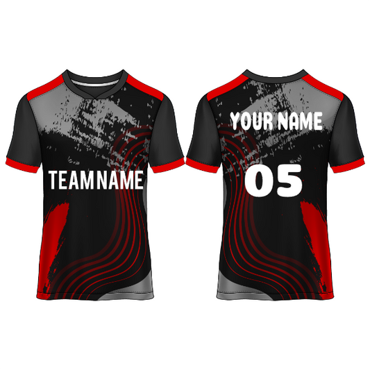 Next Print Customised  Round Neck Jersey With Name & Number. NP0000S94