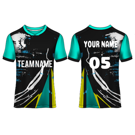 Next Print Customised Round Neck Jersey With Name & Number. NP0000S96