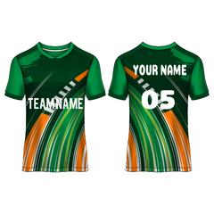 Next Print Customised  Round Neck Jersey With Name & Number. NP0000S95