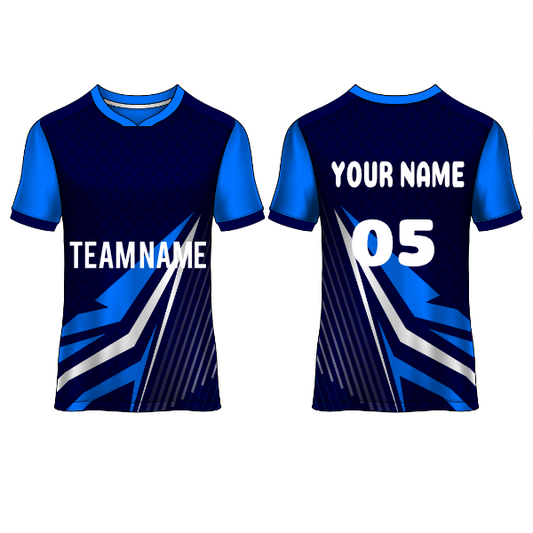 Next Print Customised Round Neck Jersey With Name & Number. NP0000S100