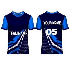 Next Print Customised Round Neck Jersey With Name & Number. NP0000S100