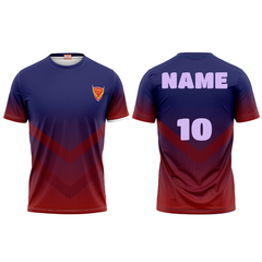 Next Print Customised Kabaddi Dabang Delhi KC Jersey.