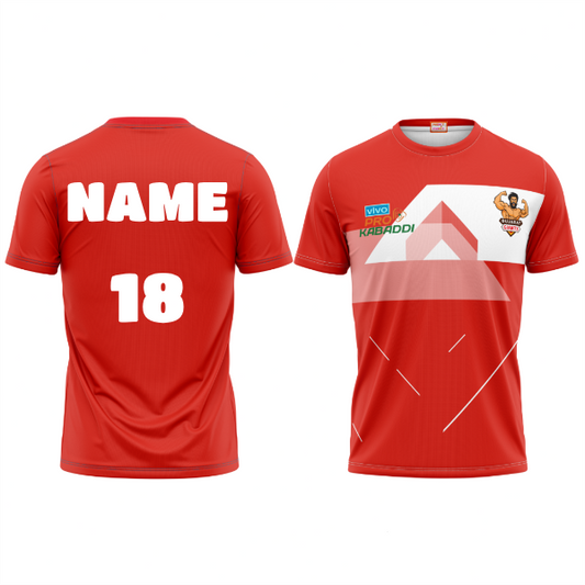 Next Print Kabaddi Customised Gujarat Giants Jersey.