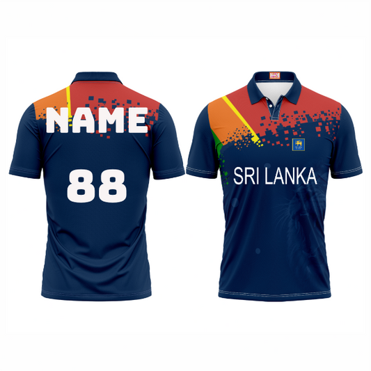 Next Print Customised Shri Lanka Cricket Jersey.