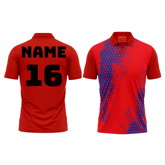 Next print Red Polo Neck Half Sleeve T Shirt G1125