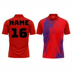 Next print Red Polo Neck Half Sleeve T Shirt G1125