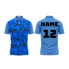 Next Print Customized Polo Neck Skyblue Jersey Design 48