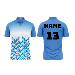 Next Print Customized Polo Neck Skyblue Jersey Design 46