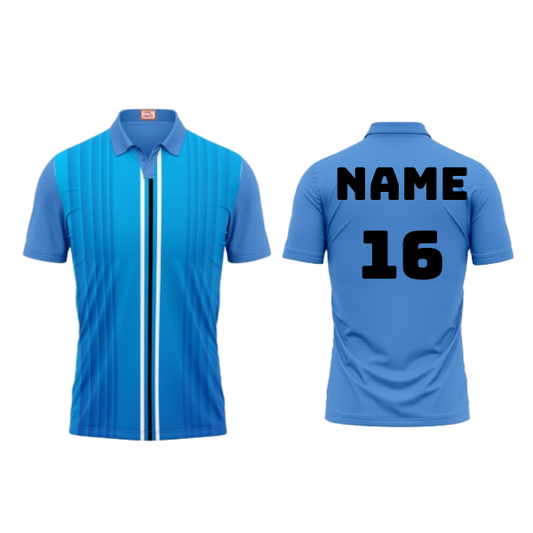 Next Print Customized Polo Neck Skyblue Jersey Design 40