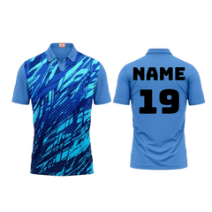 Next Print Customized Polo Neck Skyblue Jersey Design 36