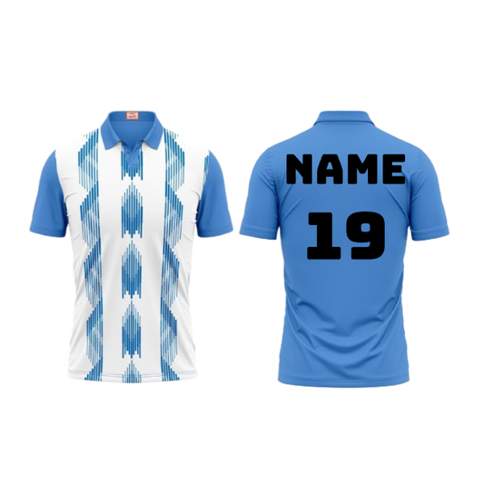Next Print Customized Polo Neck Skyblue Jersey Design 35