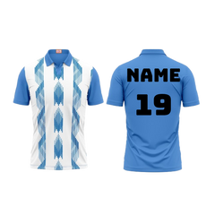 Next Print Customized Polo Neck Skyblue Jersey Design 35