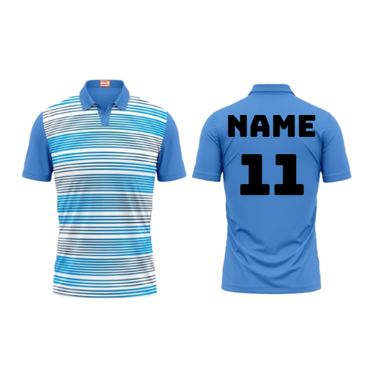 Next Print Customized Polo Neck Skyblue Jersey Design 34