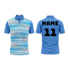 Next Print Customized Polo Neck Skyblue Jersey Design 34