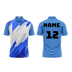 Next Print Customized Polo Neck Skyblue Jersey Design 33