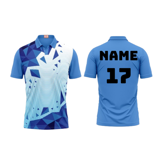 Next Print Customized Polo Neck Skyblue Jersey Design 27