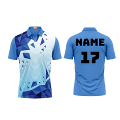 Next Print Customized Polo Neck Skyblue Jersey Design 27